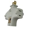 Projex Grounded 3 outlets Swivel Tap Adapter CL-204/09PRJ